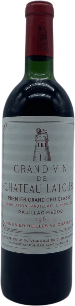 photo Château Latour 1961