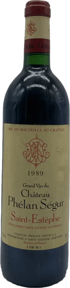 photo Château Phélan Ségur 1989
