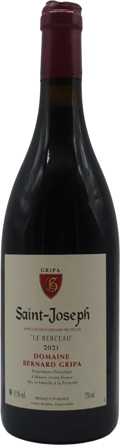 photo du vin Saint-Joseph Rouge le Berceau 2021