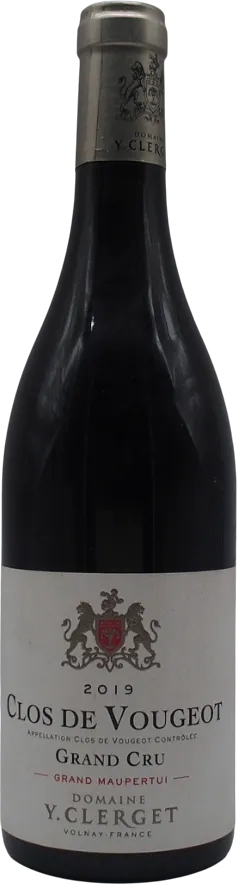 illustration du vin Clos de Vougeot Grand Cru 2019