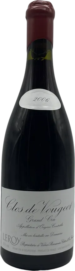 photo du vin Clos de Vougeot Grand Cru 2006