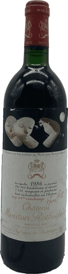 photo Château Mouton Rothschild 1986