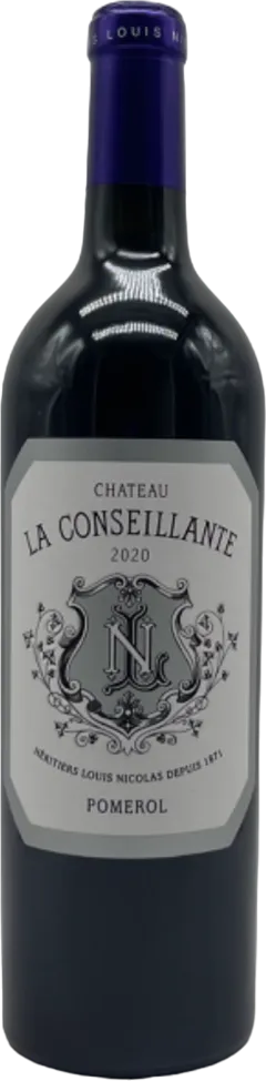 capture du vin Château la Conseillante 2020