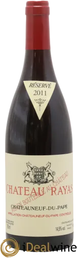 aperçu du vin Châteauneuf-du-Pape Château Rayas Emmanuel Reynaud
