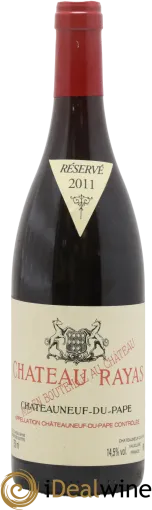 aperçu du vin Châteauneuf-du-Pape Château Rayas Emmanuel Reynaud
