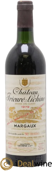 photo du vin Prieuré Lichine