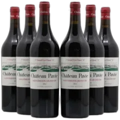 vue du vin Chateau Pavie