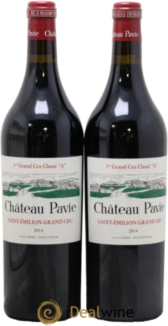 vue du vin Chateau Pavie