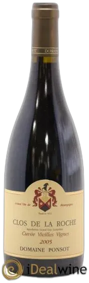 photo du vin Domaine Ponsot Clos de la Roche Grand Cru 'Cuvee Vieilles Vignes'