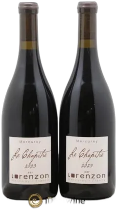 vue du vin Mercurey le Châpitre Bruno Lorenzon