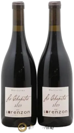 vue du vin Mercurey le Châpitre Bruno Lorenzon