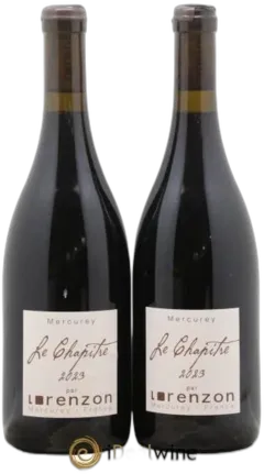 vue du vin Mercurey le Châpitre Bruno Lorenzon