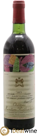 photo du vin Chateau Mouton Rothschild