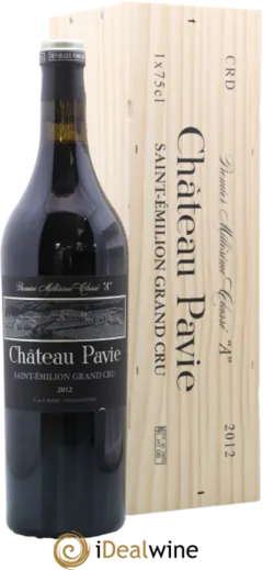 vue du vin Chateau Pavie