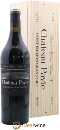 vue du vin Chateau Pavie