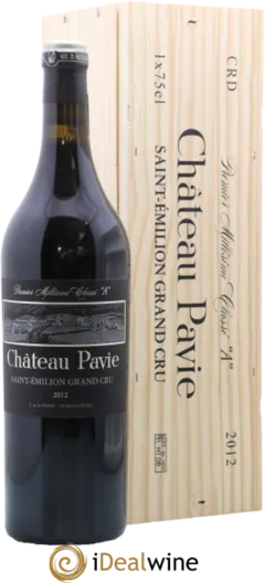 vue du vin Chateau Pavie