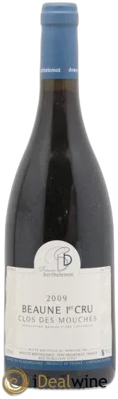 photo du vin Aoc Beaune 1er Cru Clos des Mouches Domaine Berthelemot