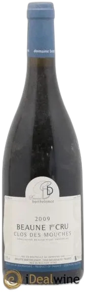 photo du vin Aoc Beaune 1er Cru Clos des Mouches Domaine Berthelemot