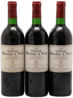 vue du vin Château Moulin à Vent