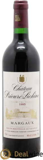 photo du vin Prieuré Lichine