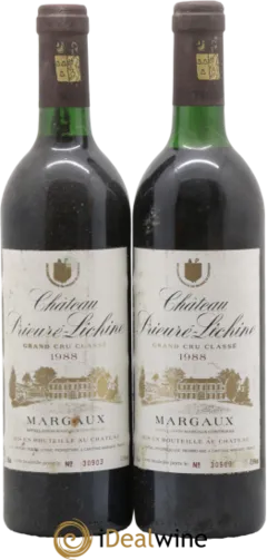 photo du vin Prieuré Lichine