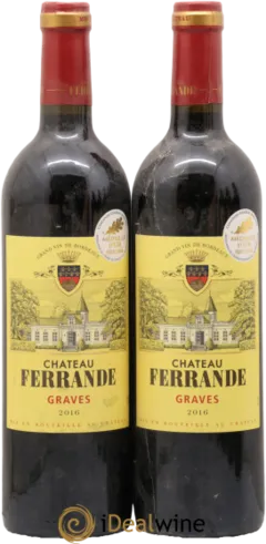 photo du vin Château Ferrande Graves Rouge