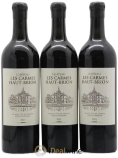 photo du vin Château les Carmes Haut-Brion