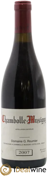 photo du vin Chambolle-Musigny Georges Roumier