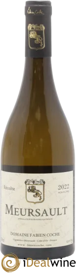 photo du vin Meursault Fabien Coche
