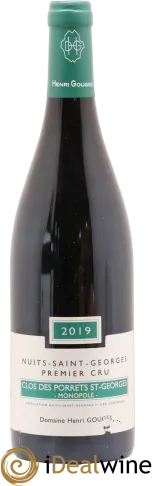photos du vin Clos des Porrets st Georges