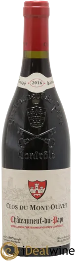 capture du vin Clos du Mont-Olivet