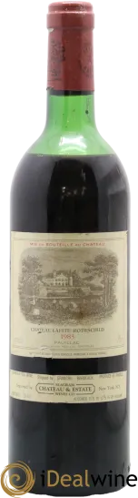 photo du vin Lafite Rothschild