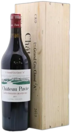 vue du vin Chateau Pavie