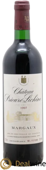 photo du vin Prieuré Lichine