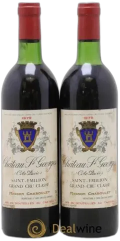 photo du vin Château Saint Georges Côte Pavie