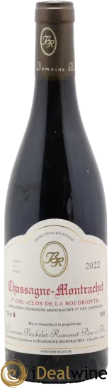aperçu du vin Chassagne-Montrachet 1er Cru Clos de la Boudriotte Bachelet-Ramonet