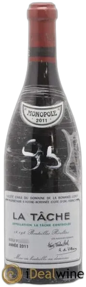 illustration du vin la Tâche