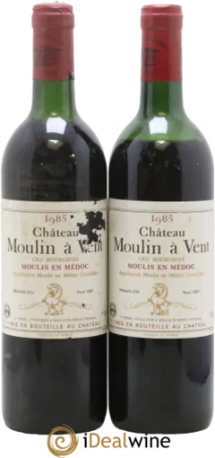 vue du vin Château Moulin à Vent