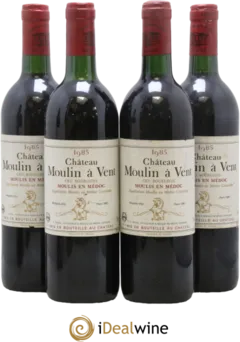vue du vin Château Moulin à Vent