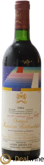 photo du vin Chateau Mouton Rothschild