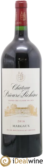 photo du vin Prieuré Lichine