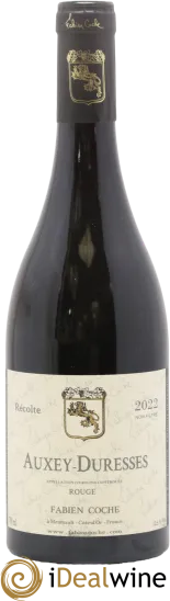 photo du vin Fabien Coche Auxey Duresses Rouge