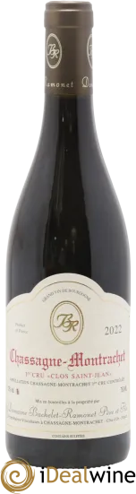 photo du vin Domaine Bachelet Ramonet, Chassagne-Montrachet Premier Cru, Clos Saint-Jean