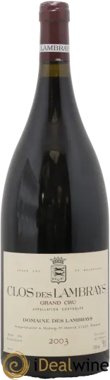 image du vin Clos des Lambrays