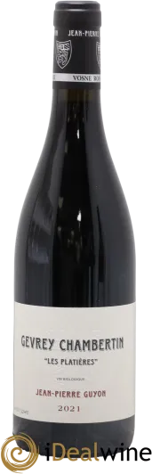 photo du vin Gevrey-Chambertin les Platières Guyon