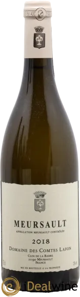 photo du vin Meursault Comtes Lafon