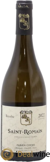 image du vin Fabien Coche Saint Romain