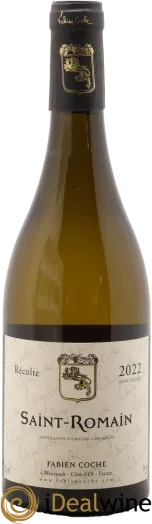 image du vin Fabien Coche Saint Romain
