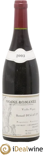 photo du vin Dugat py Vosne Romanée Vieilles Vignes