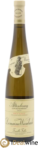 image du vin Domaine Weinbach Gewurztraminer les Treilles du Loup